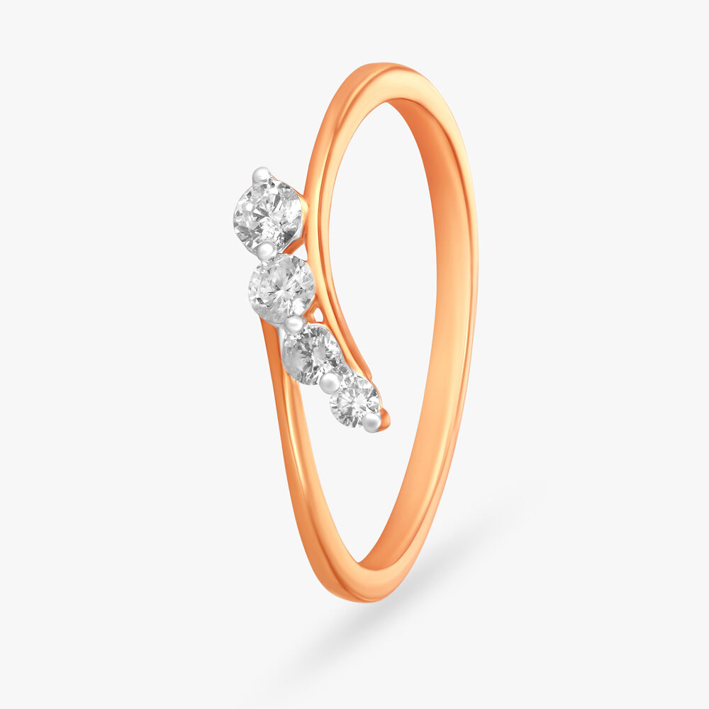 Scintillating Glamor Diamond Ring