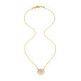 14KT Yellow Gold Concentric Dreams Diamond Pendant with Chain,,hi-res image number null