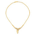 Elaborate Pendant with Chain and Earrings Set with Un-cut Diamonds,,hi-res image number null