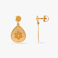 Delicate Jali Drop Earrings,,hi-res image number null