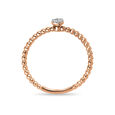 14 KT Rose Gold Dainty Ring,,hi-res image number null