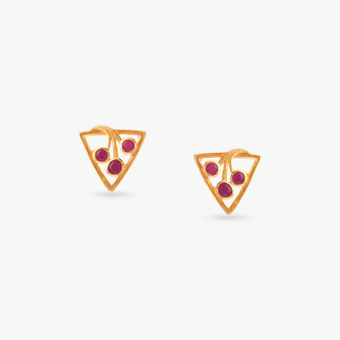 Rose Royale Stud Earrings for Kids