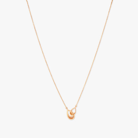 Interlaced Aura Gold Necklace