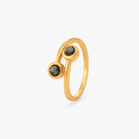 Green Harmony Gold Ring