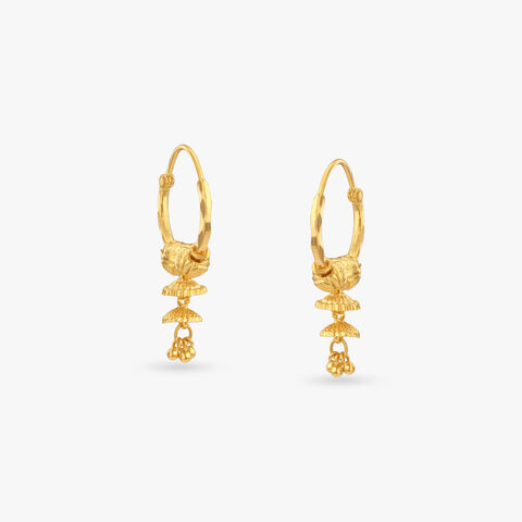 Mini Jhumka Hoop Earrings