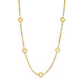 Mia Sutra DIY with Clover Shape Motif Multiple Stacking Charm Chain,,hi-res image number null