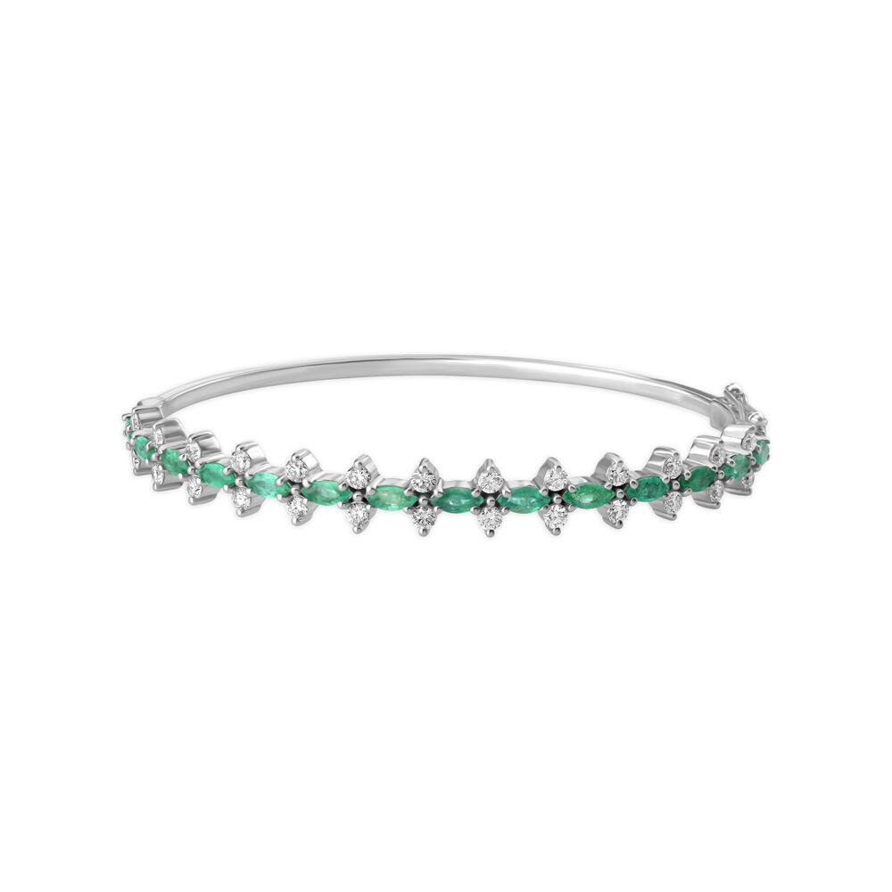 Tanishq emerald store bangles