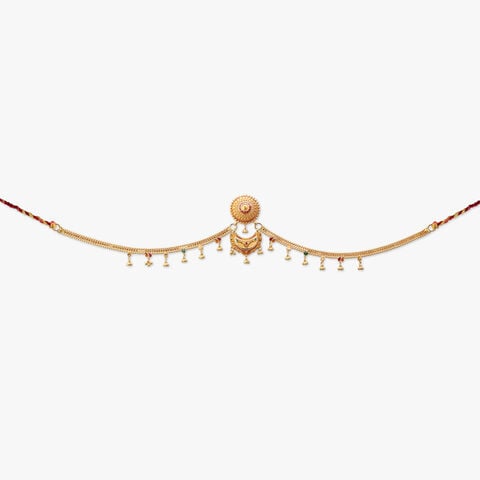 Horizon Wears Bells Gold Maang Tikka