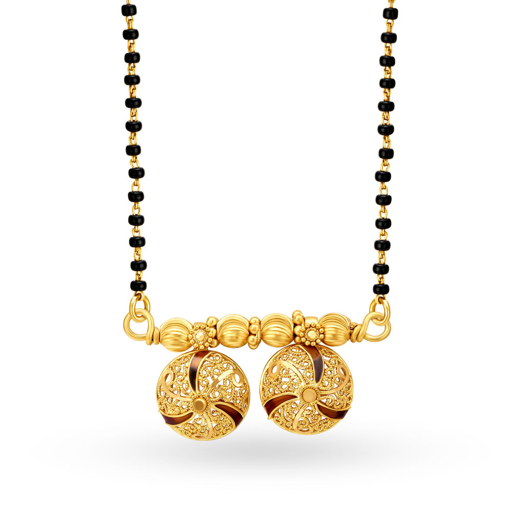 Tanishq mangalsutra outlet pendant price