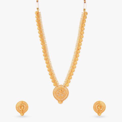 Divya Jyoti Gold Necklace set