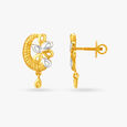 Serene Crescent Drop Earrings,,hi-res image number null