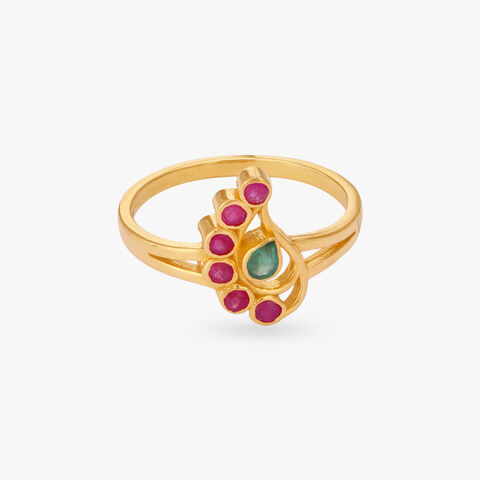 Vine Frame Ring alternate view 1