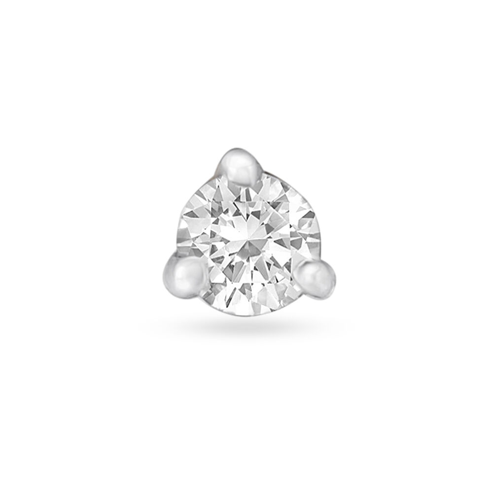 Platinum nose pin price in deals tanishq