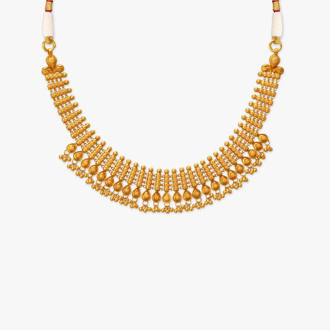 Majestic Ornate Gold Necklace Set