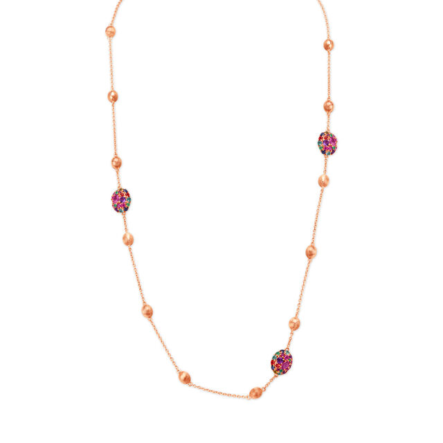 Colourful Gemstone Studded Yard Chain,,hi-res image number null