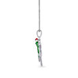 Silver Pendant With Enamel Coating,,hi-res image number null