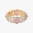 Regal Bloom Diamond Broad Bangle,,hi-res image number null