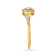 Contemporary Line Diamond Ring,,hi-res image number null