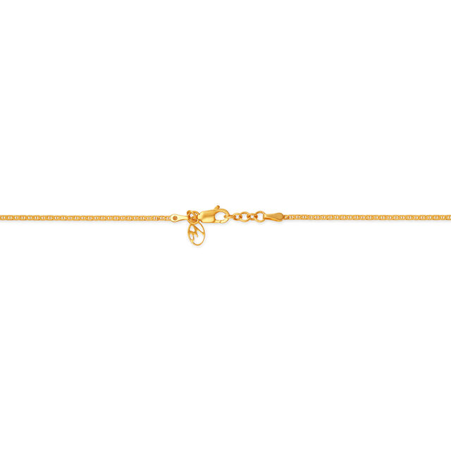 18KT Yellow Gold Exquisite Gold Chain With Linked Back,,hi-res image number null