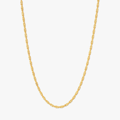 Spiral Luxe Gold Chain