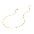 18KT Sleek Yellow Gold Chain,,hi-res image number null