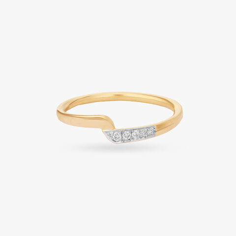 Minimal Curve Diamond Ring