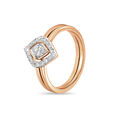 14 KT Rose Gold Detachable Diamond Ring,,hi-res image number null
