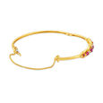 Fancy Ruby and Diamond Gold Bangle,,hi-res image number null