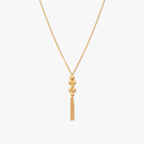 Delicate Tassel Gold Chain For Kids