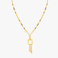 Chic Geometric Mangalsutra,,hi-res image number null