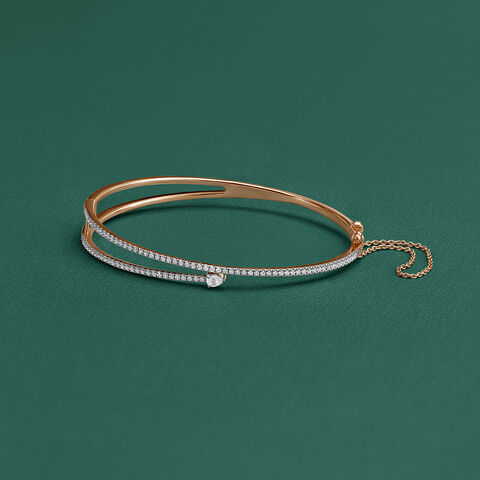 Graceful Chic Diamond Bangle