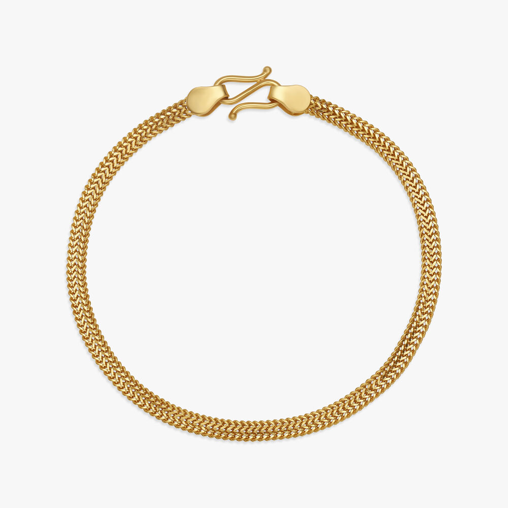 Gold Bracelet for men's in tanishq jwellary - YouTube