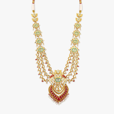 Shringar Leela Gold Necklace set