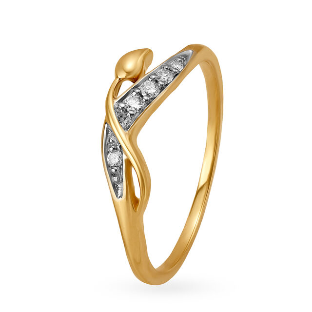 Shimmering Dainty Diamond Ring,,hi-res image number null
