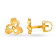 Contemporary Floral Stud Earrings For Kids,,hi-res image number null