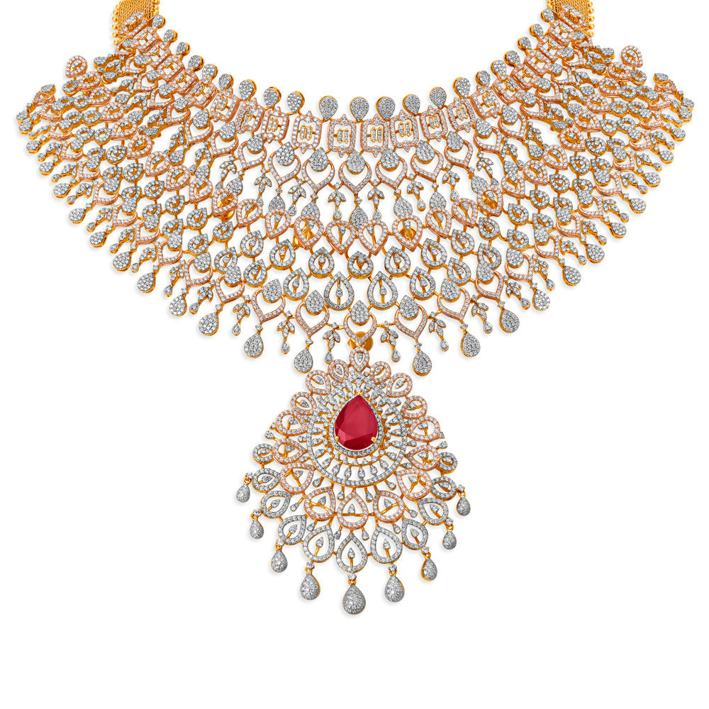 Tanishq diamond deals chain