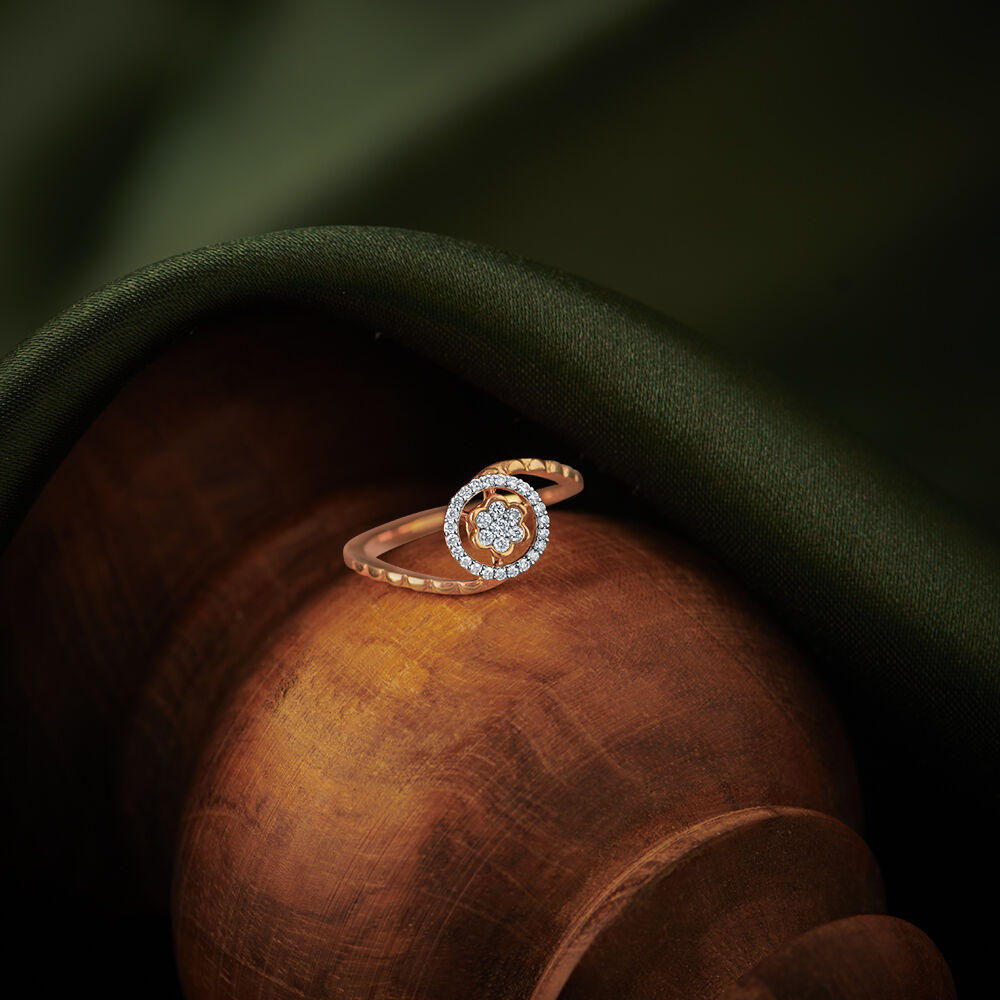 Circular diamond ring outlet