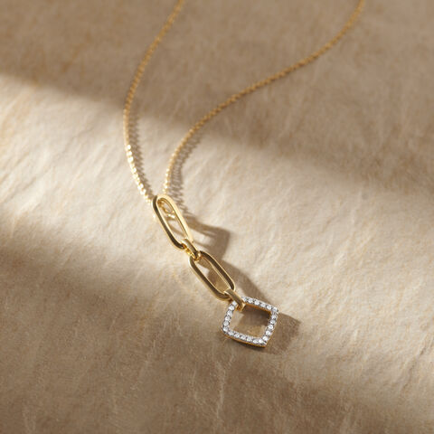 Radiance Of Diamonds Pendant with Chain