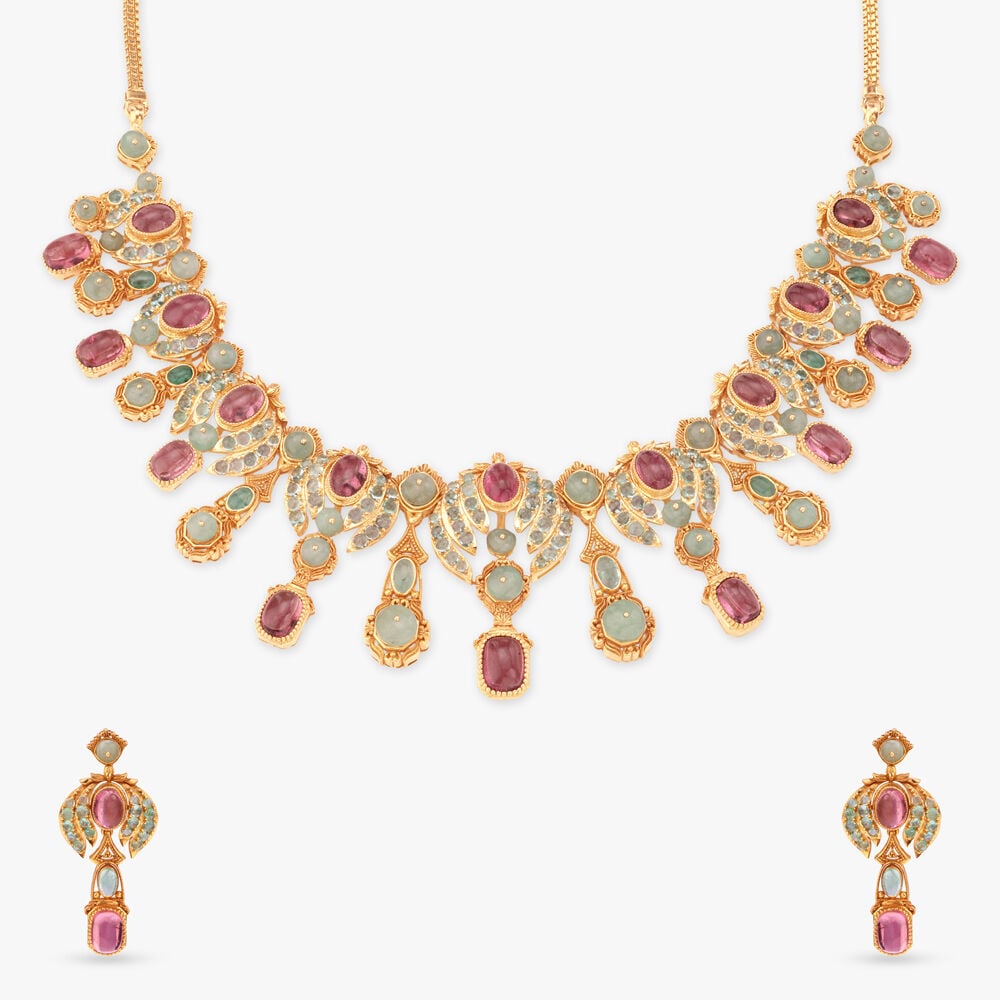Orchard Drape Gold Necklace Set