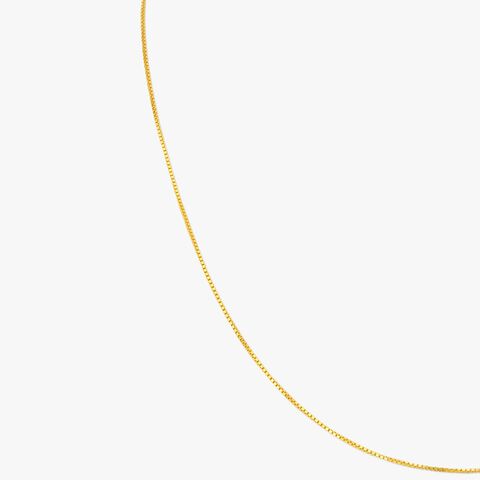 Classic Box Gold Chain for Men