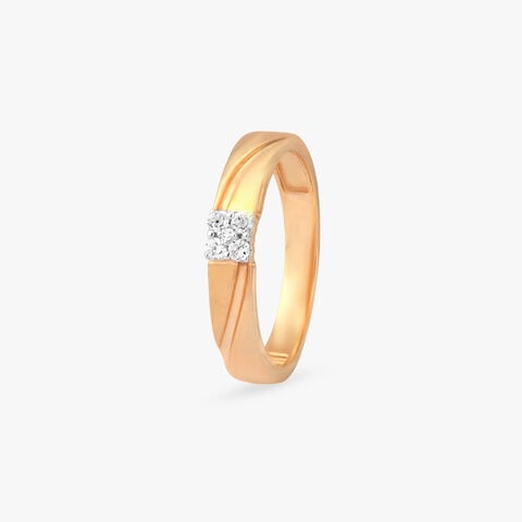 Urban Square Diamond Ring for Men