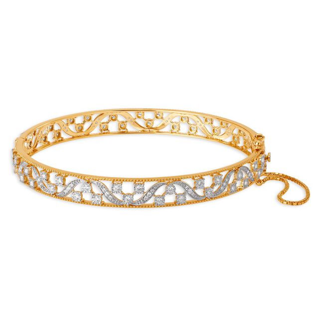 Spellbinding Glam Diamond Bangle,,hi-res image number null