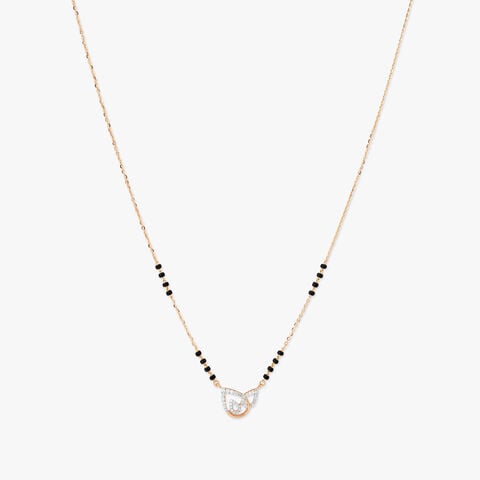 Petal Embrace Diamond Mangalsutra