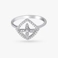 Bold Diamond Ring in Platinum,,hi-res image number null