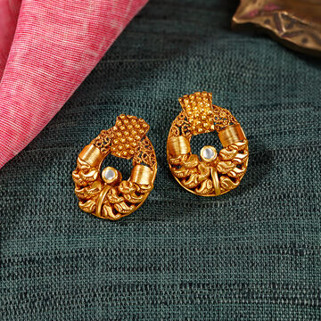 Exquisite Circular Drop Earrings