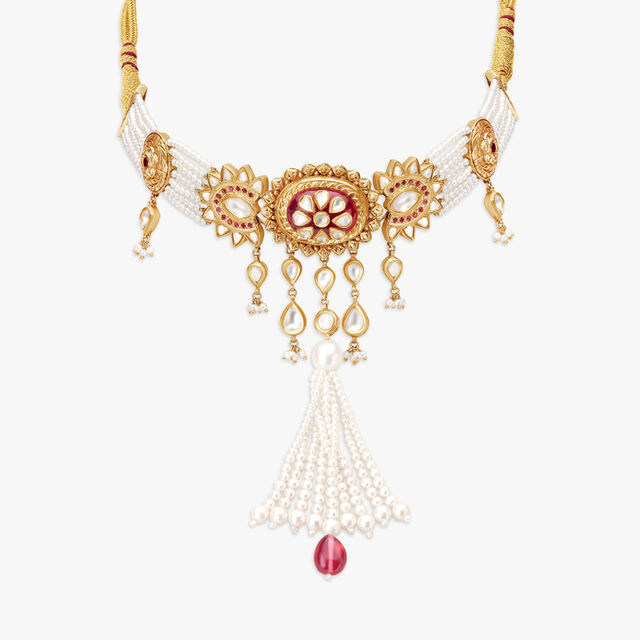 Eternal Kashida Necklace Set,,hi-res image number null