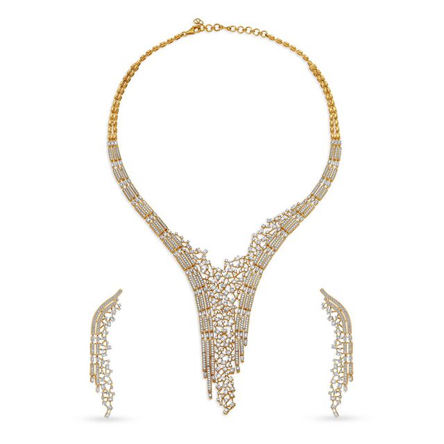Diamond Necklace Set,,hi-res image number null
