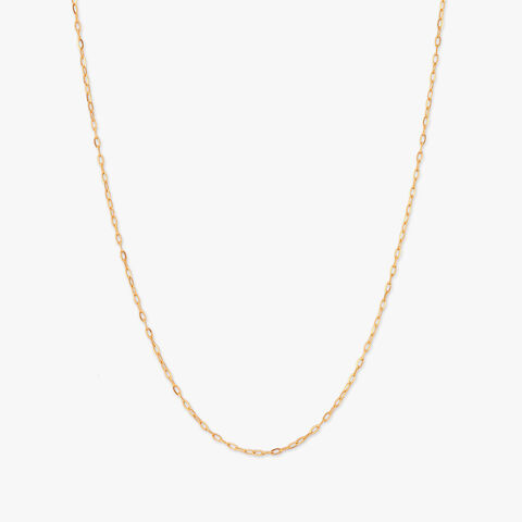 Ellipse Link Gold Chain