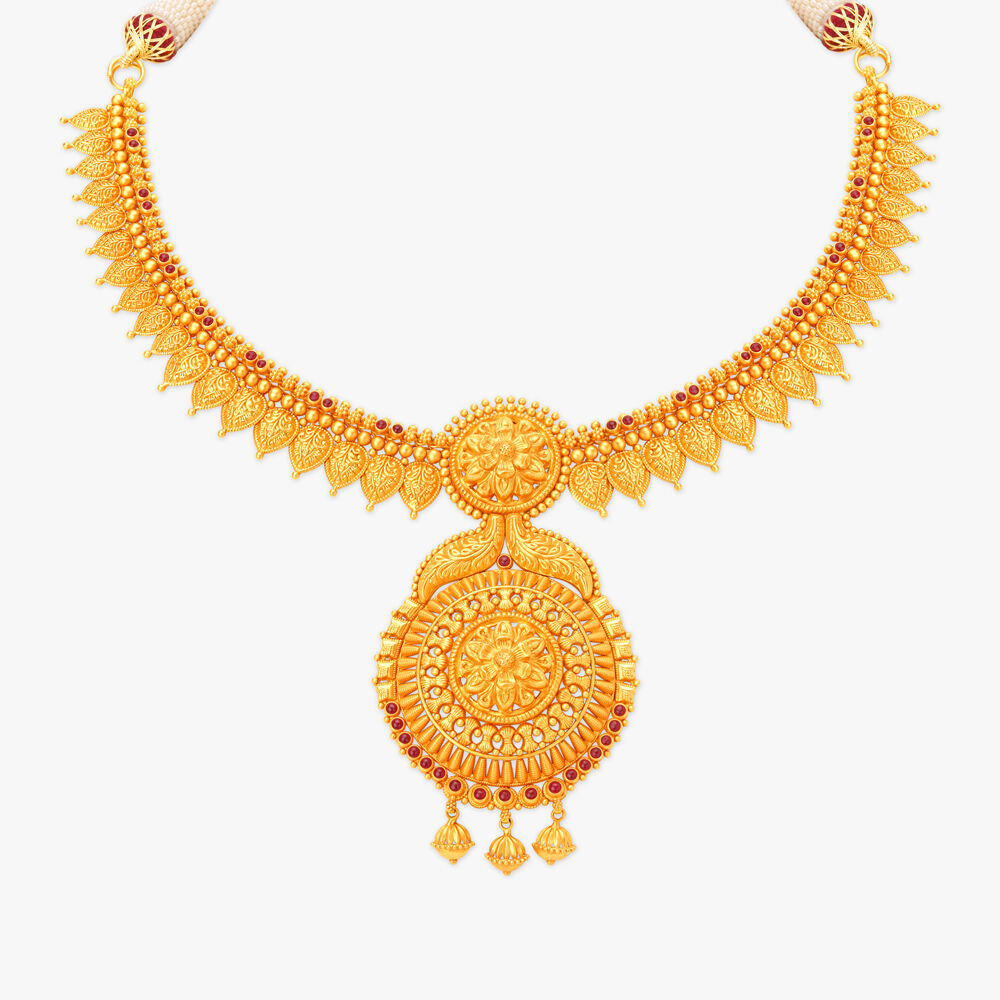 Majestic Floral Necklace