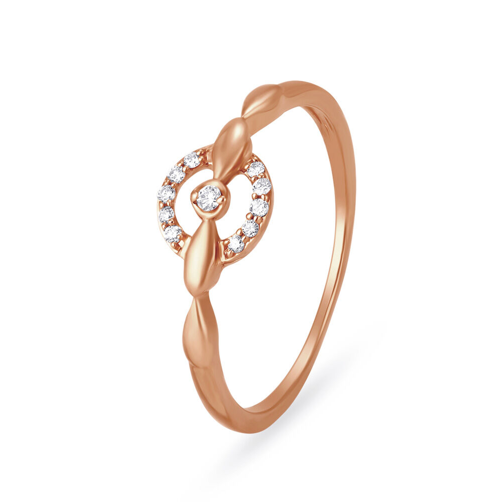Rose gold deals ring tanishq